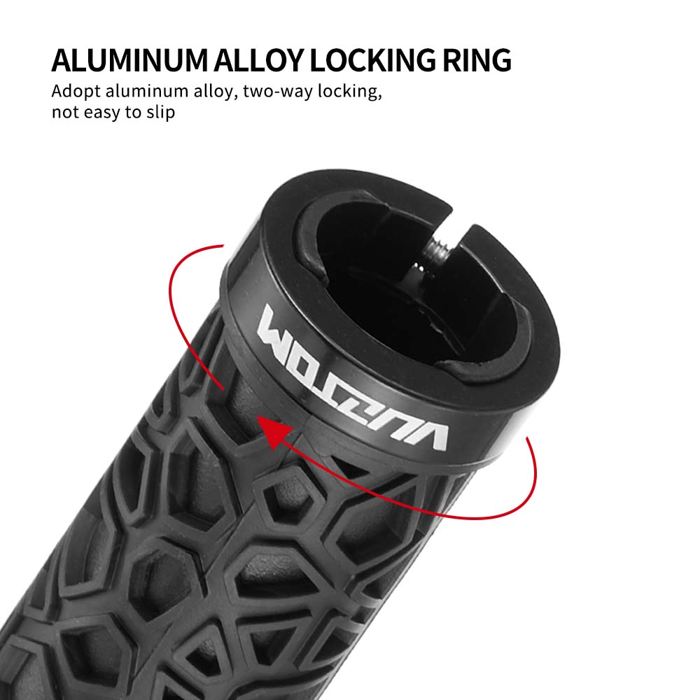 中国風の自転車グリップ MTB バイクハンドバーグリップゴム - Commuter Bike Lock のレビューと価格