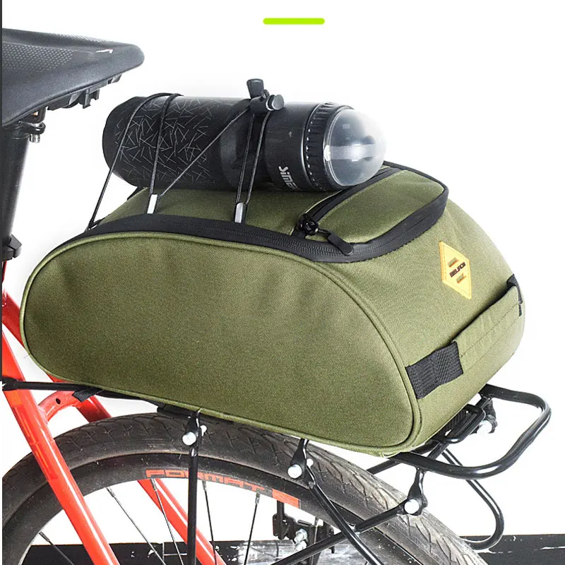 8Lリアバイクラックバッグ、レインカバー付き、防水、自転車用 - Panniers Waterproof Rear のレビューと価格