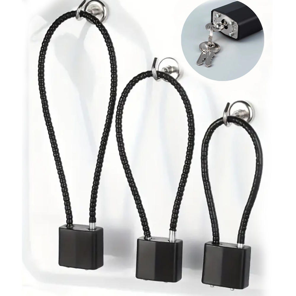 ソフトスチール盗難防止ケーブル,屋内および屋外キャビネットに - Cable Lock Flexible のレビューと価格