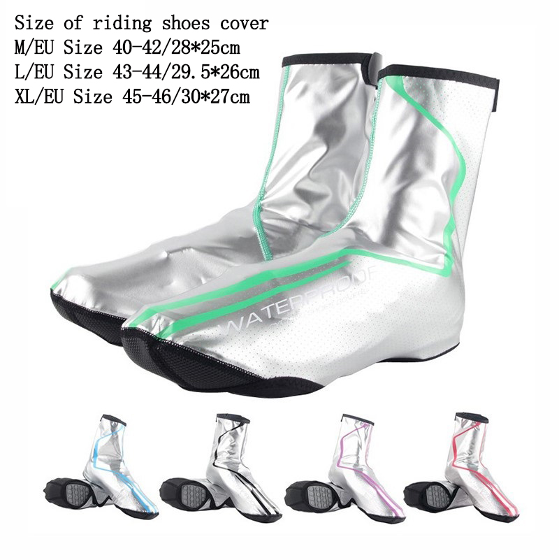 防水サイクリングシューズカバー、男女兼用、PU素材、自転車用 - Cycling Commute Shoes のレビューと価格
