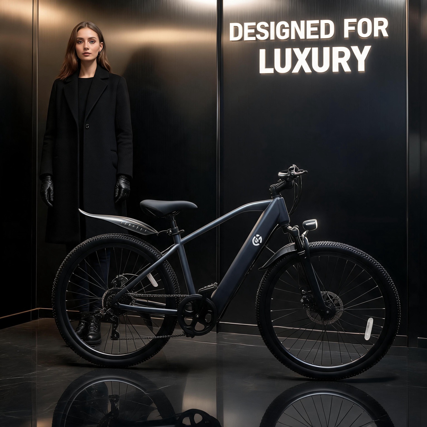 クリスマス電動自転車、家族向け通勤用eバイク、500Wモータ - Commuter Bike Lock のレビューと価格