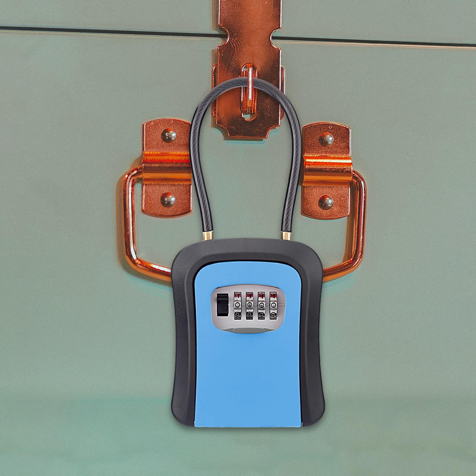 4桁の組み合わせのキーロックボックス,取り外し可能なチェーン - Chain Lock Combination のレビューと価格
